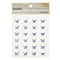 12 Packs: 24 ct. (288 total) Blue & Pink Iridescent Butterfly Bling Stickers by Recollections™